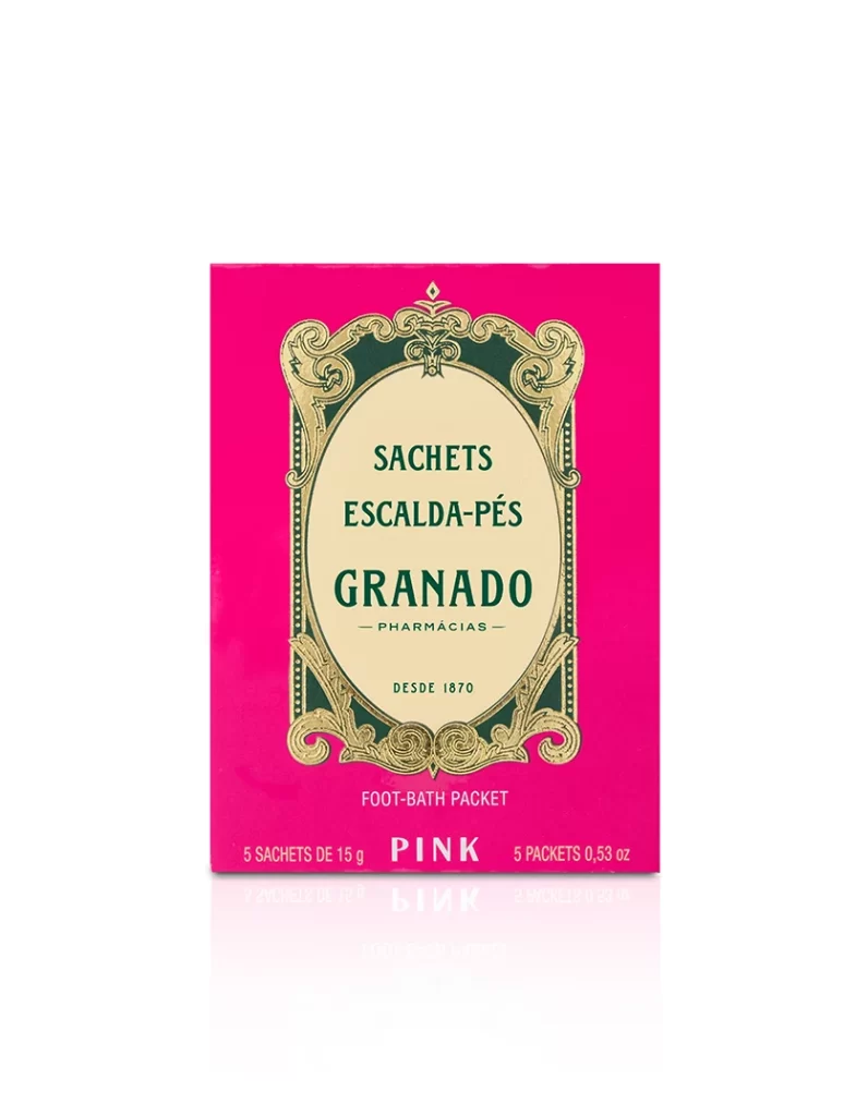 Sachets Escalda-pés Granado Pink - Blog Pés Perfeitos